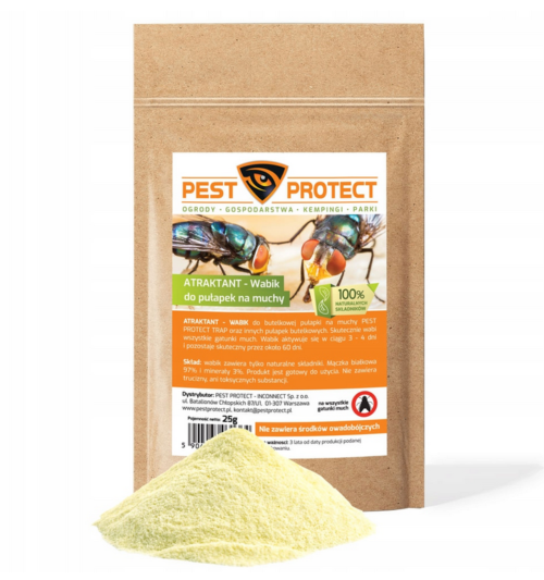 ATRAKTANT WABIK do PUŁAPKI na MUCHY PEST PROTECT