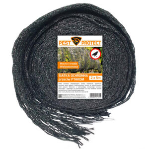 Mocna Pleciona Siatka Ochronna na Ptaki PEST PROTECT 2x5m