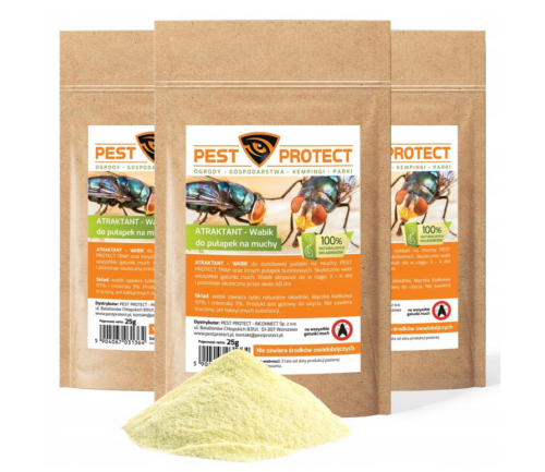 3x WKŁAD WABIK do PUŁAPKI na MUCHY ATRAKTANT 3x WKŁAD WABIK do PUŁAPKI na MUCHY ATRAKTANT