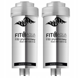 2x FILTR WODY PRYSZNICOWY Fit Aqua AWF-SWR-P CHROM