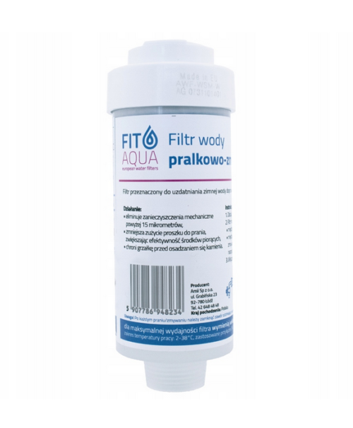 FILTR WODY do PRALKI ZMYWARKI PRALKOWY FIT Aqua AWF-WSM